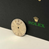 Rolex Oyster Perpetual No-Date 31mm Silver Dial Silver Stick Jubilee Ref: 77080